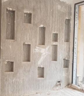 Wall stone decoration